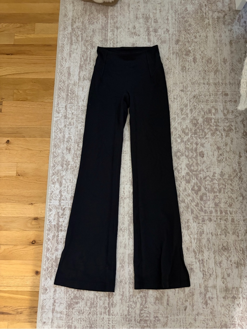 High-Waist Lululemon align Black Flare Pants - Women
